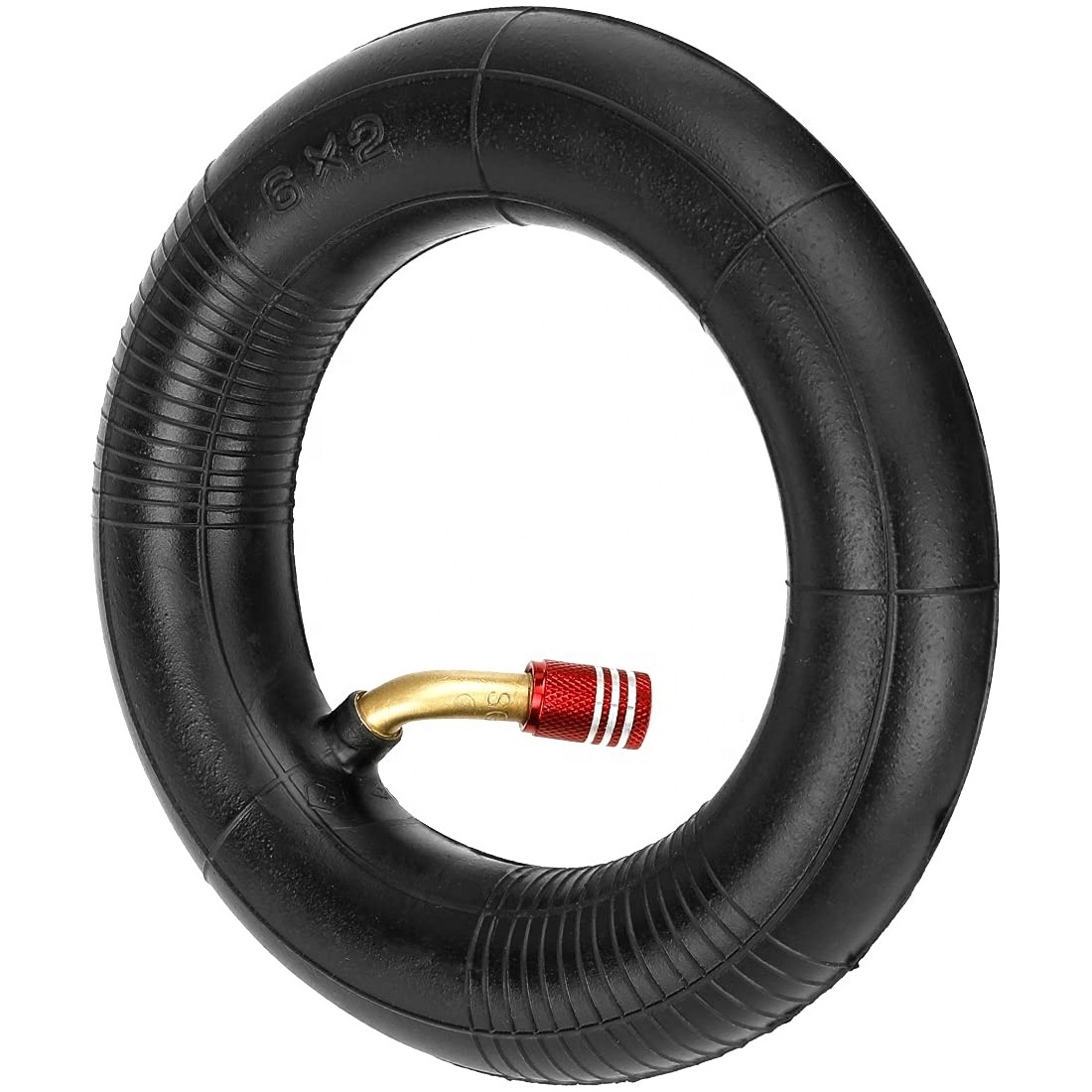 HIAORS 6X2 Inch Inner Tube Tyre for Electric Mobility Gas Scooter with Bent Valve Stem