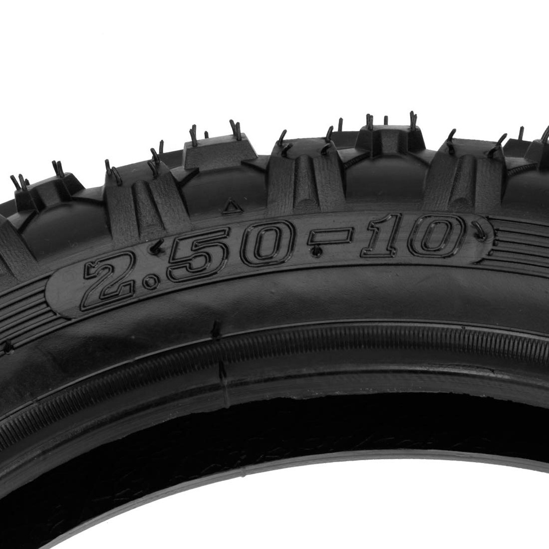 HIAORS 2.50X10 Knobby Tyre 2.50-10 Tire for Off Road Pit Dirt Rocket Bike XR50 CRF50 CR60R MX500 MX650 SX500 QG-210 MVX70 MVX110