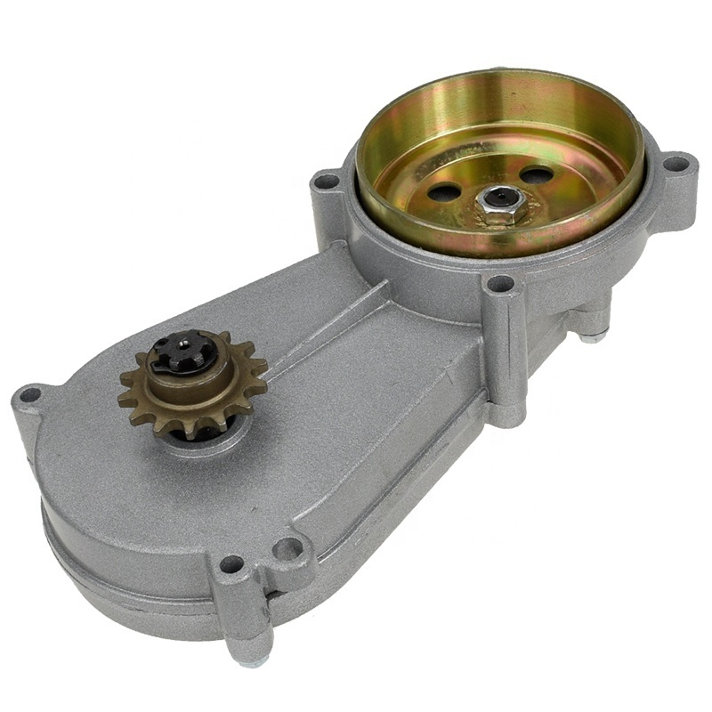 HIAORS Pocket Dirt Bike T8F 14 Tooth Sprocket Transmission Chain Gearbox for 2 Stroke 47cc 49cc Engine Mini ATV