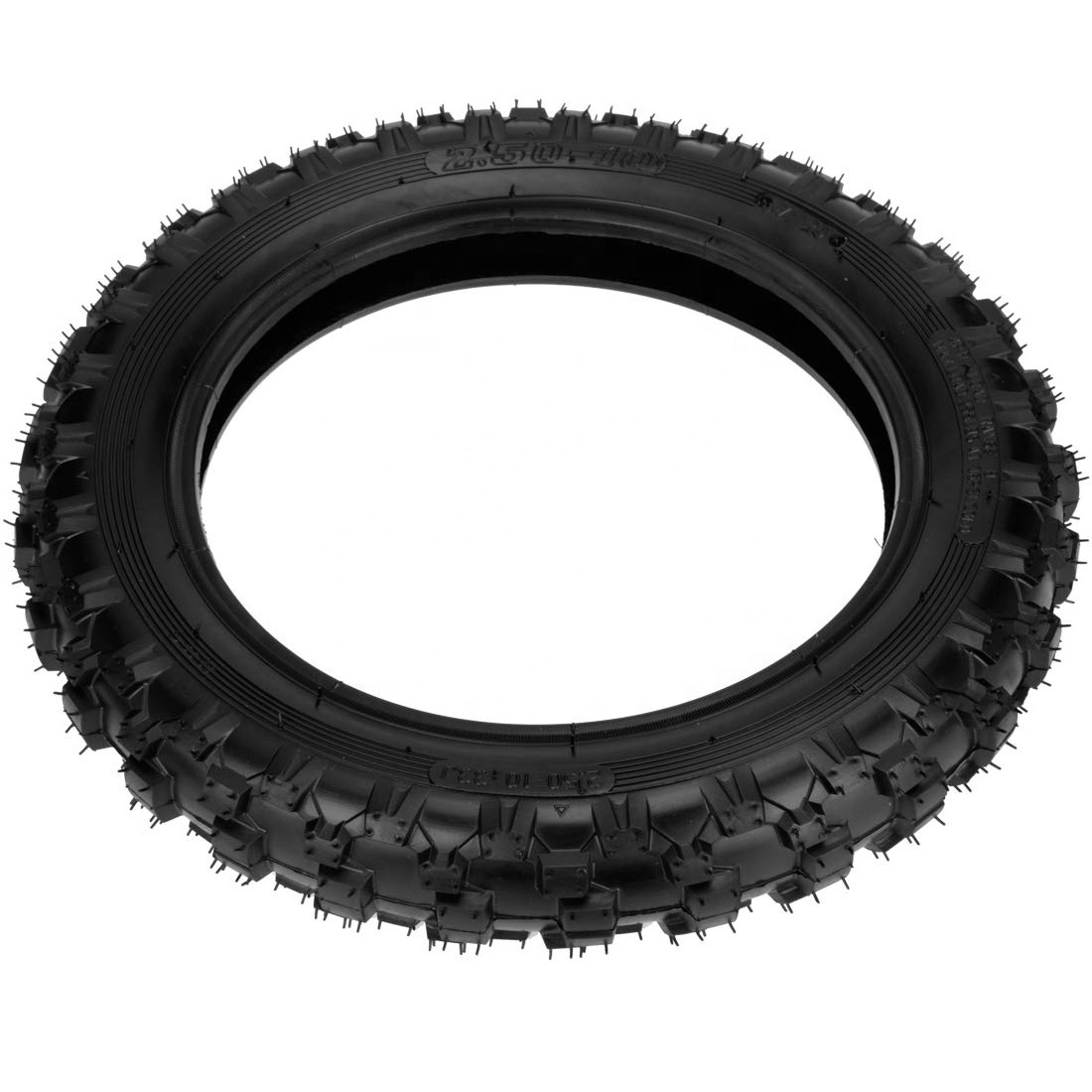 HIAORS 2.50X10 Knobby Tyre 2.50-10 Tire for Off Road Pit Dirt Rocket Bike XR50 CRF50 CR60R MX500 MX650 SX500 QG-210 MVX70 MVX110