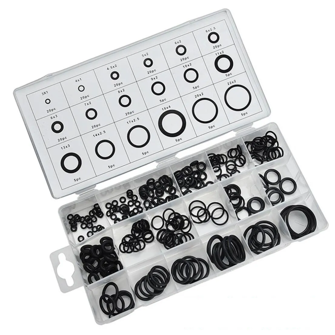 NBR o ring series Box Repair seal O-Ring oring kit set for excavator Manufacturer Car air conditioner O-ring kits