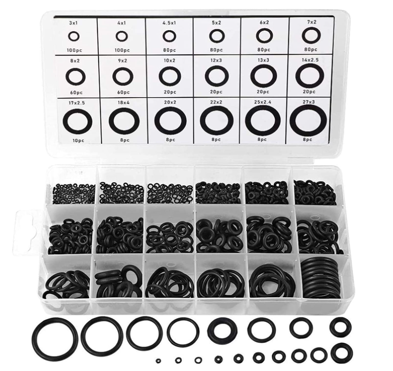 NBR o ring series Box Repair seal O-Ring oring kit set for excavator Manufacturer Car air conditioner O-ring kits