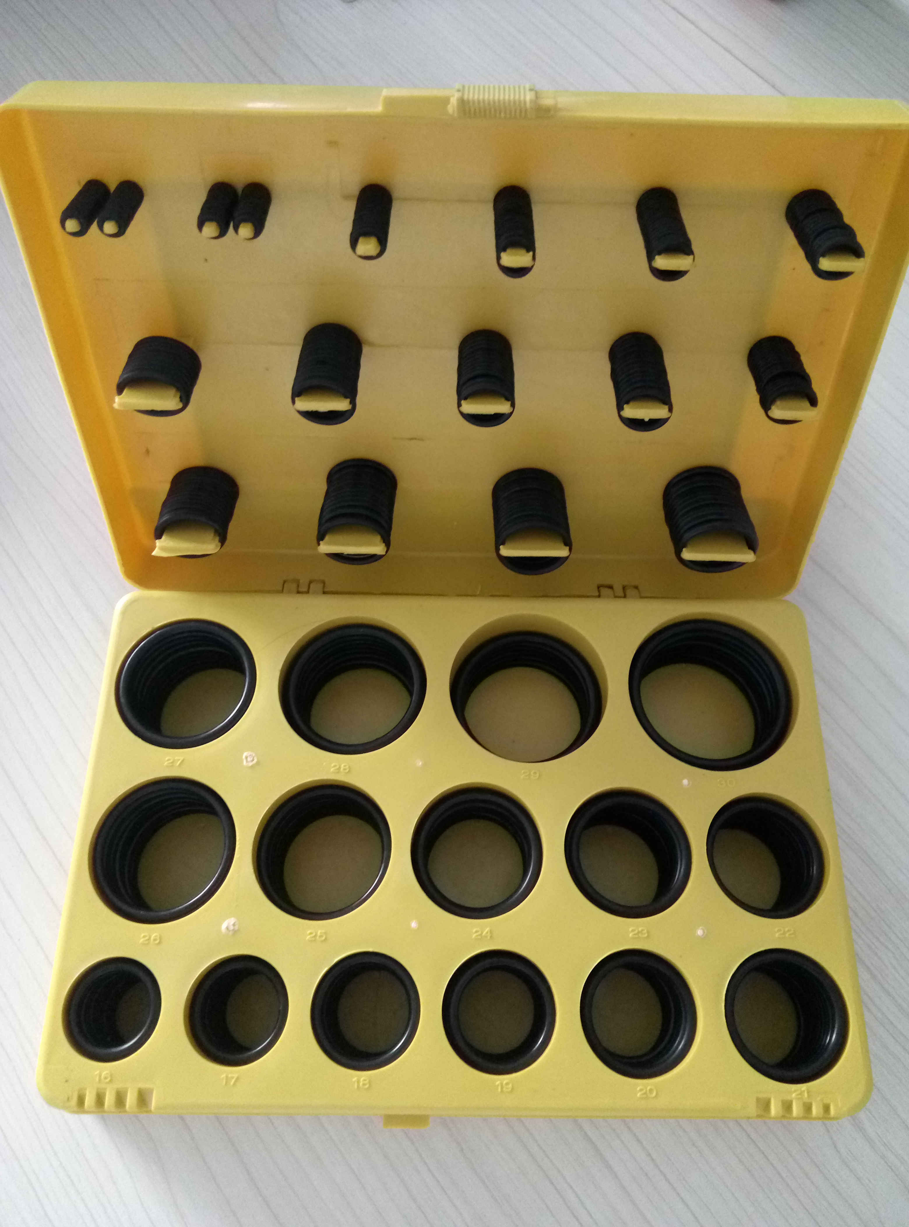 O Ring Kit NBR70 Oring Box Repair Seal O-Ring 382/386/404/407 Sizes Oring Kit Set Excavator