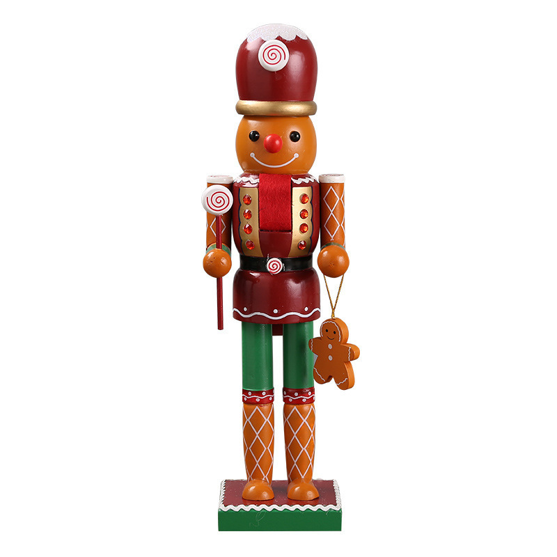 Children's Resin Nutcracker Puppet King Soldier Figure Holiday Gift for Window Display or Tabletop Display