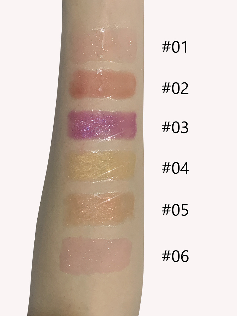 Private Label High Quality New Makeup Eco Friendly Lasting Cruelty-free Vegan Waterproof Tinted Liquid Glitter Glossy Lip Gloss