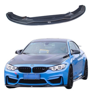 Car Facelift Carbon Fiber Front Bumper Lip for BMW F80 M3 F82 F83 M4 2014-UP Body Kits PSM Style Exterior