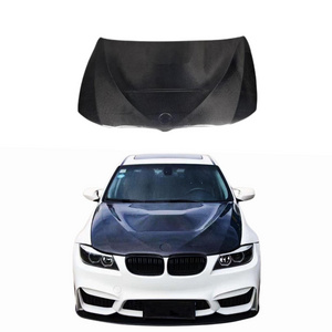 BMW E90 Hood Carbon Fiber Front Engine Hood GTS Style for BMW 3 Series E90 2009-2012