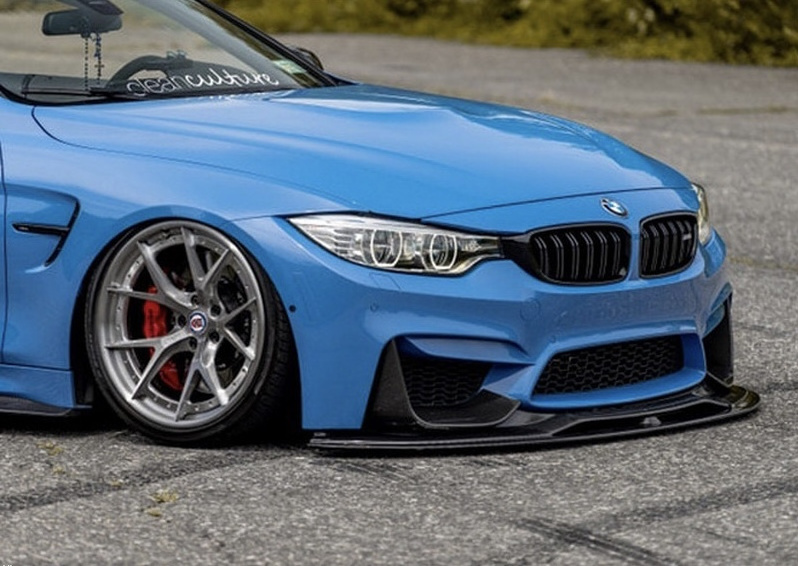 Car Facelift Carbon Fiber Front Bumper Lip for BMW F80 M3 F82 F83 M4 2014-UP Body Kits PSM Style Exterior