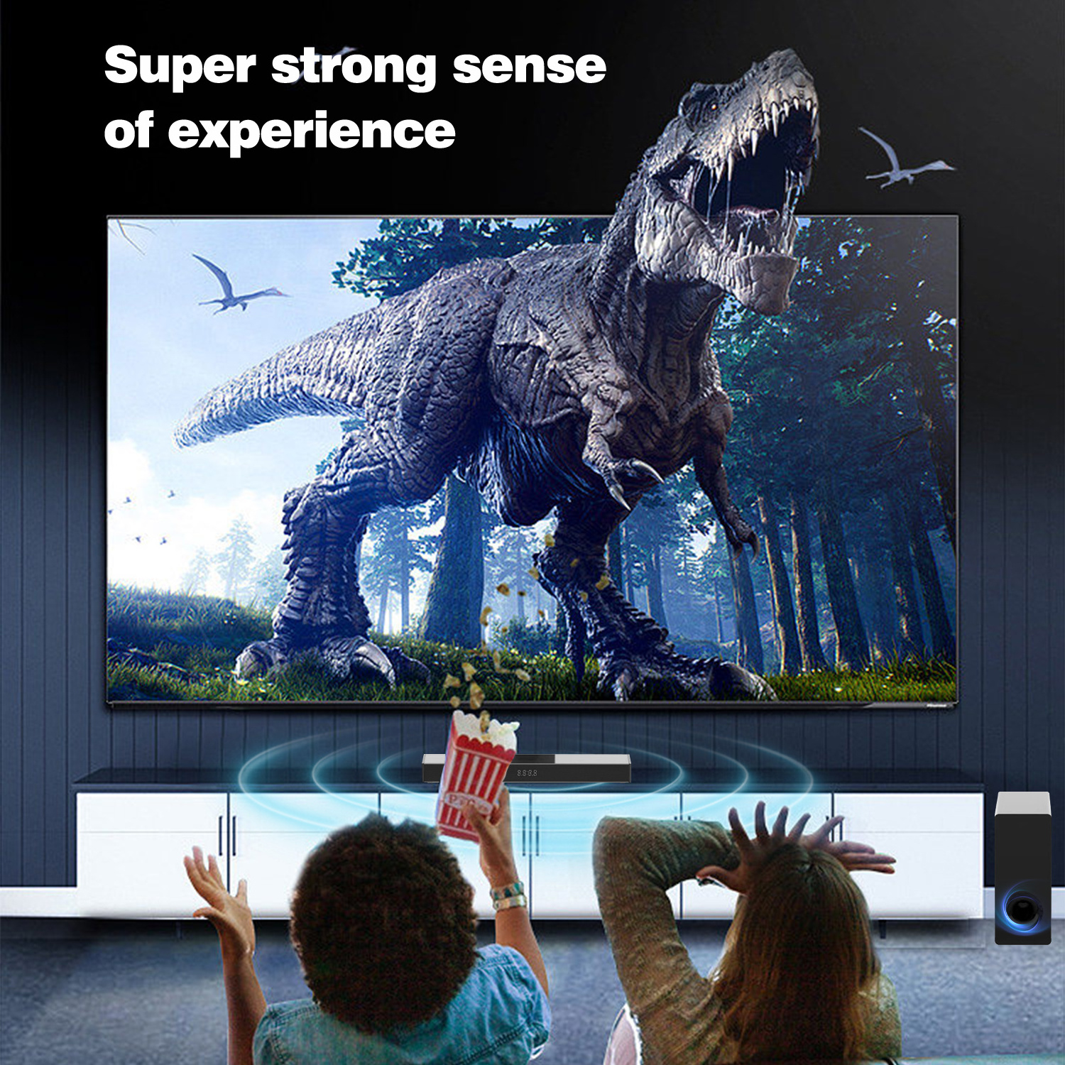 High Sound Quality TV Sound Bar Subwoofer Surround Speaker Home Theatre System with Excellent Audio for TVs