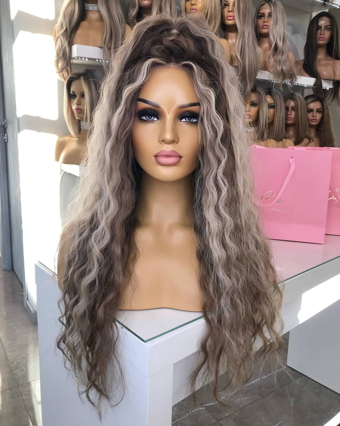 Factory Supplier Blonde European Virgin Hair Silk Top Lace Jewish Wig Kosher sheitel Wig Manufacturer High Level White Women Wig