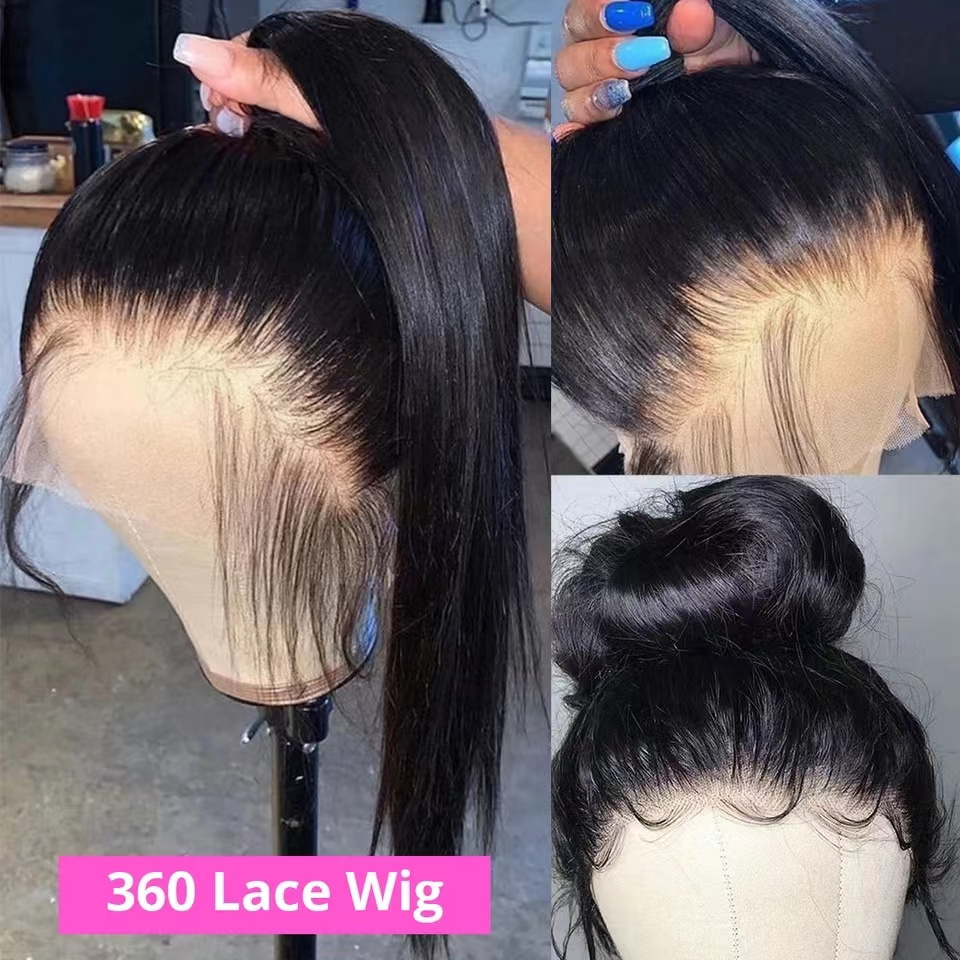 360 Lace Frontal Wig 30 32 40 Inch Straight Lace Front Wigs For Black Women Brazilian Remy 13x4 Hd Lace Wig 13x6 Human Hair