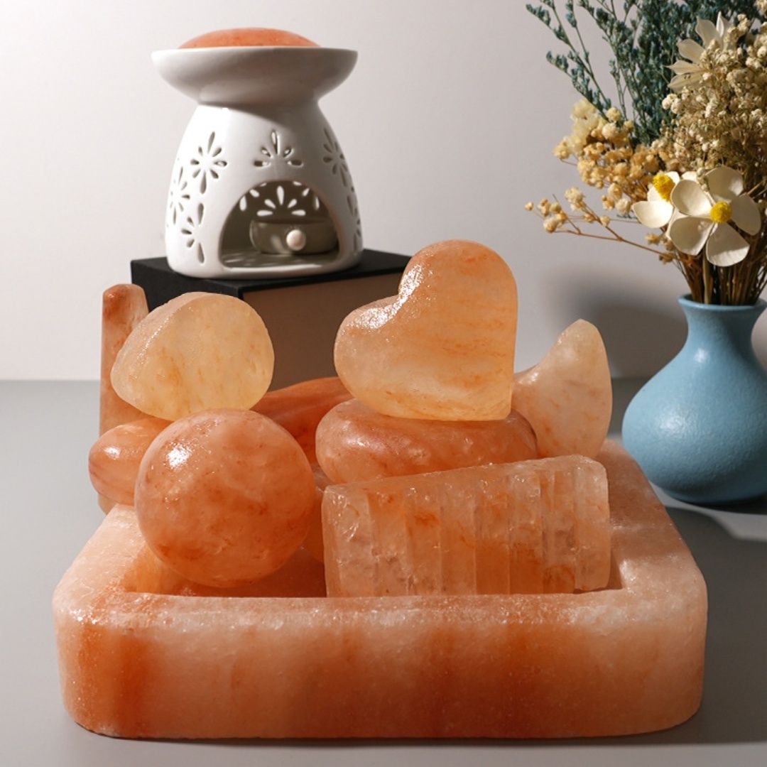 Himalayan Salt Deodorant Stick Different Shapes Massage Stone Best Quality For Spa Salt Therapy