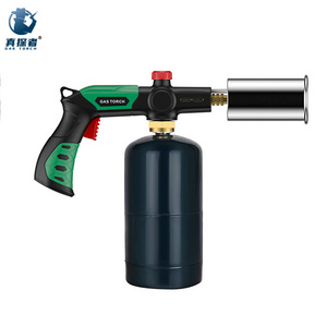 GF-8010 outdoor camping mapp handheld pistol shape windproof jet high temperature torch lighter