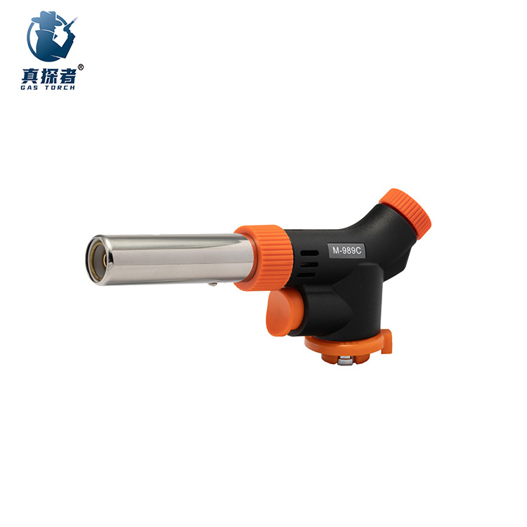 TLH-989 Powerful Jet Flame Industrial Use Micro Gas Cooking Cutting Welding Tool Torch Burner Lighter Head