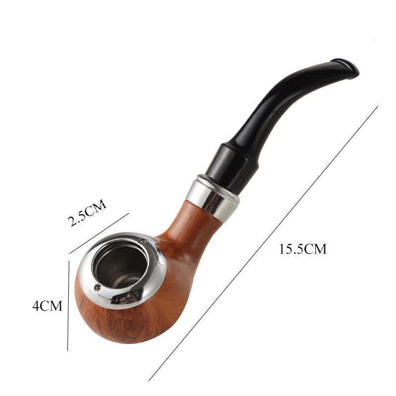 SP5525 Factory directly custom resin classic handmade tobacco smoking pipe for tobacco