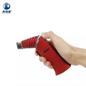 GF928 china portable hot temperature rotatable head culinary slim turbo blow torch cooks butane flame lighter