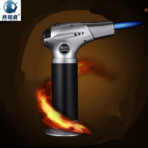 901 2023 Wholesale Windproof Gas Welding Blow Jet Butane Torch Gun Lighter Pistol