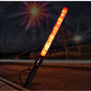 Rechargeable Led Traffic Wand Control Light Up Traffic Signal Baton Stick