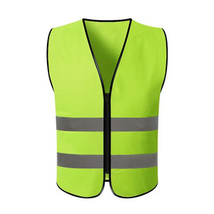 Custom LOGO high visibility safety reflective vest protective clothing construction safety reflective vest