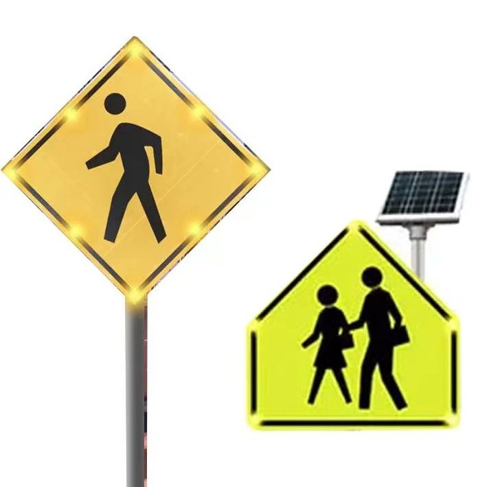 Factory  Importers Traffic  Led Signs Light Crosswalk Hand Held Stop Signs Pedestrian Crossing Symbols In Uae India Arabic