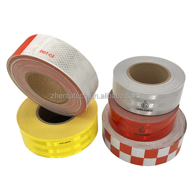 3 M+  reflective conspicuity DOT c2 tape hot sale low price white reflective paper material tape for wholesale