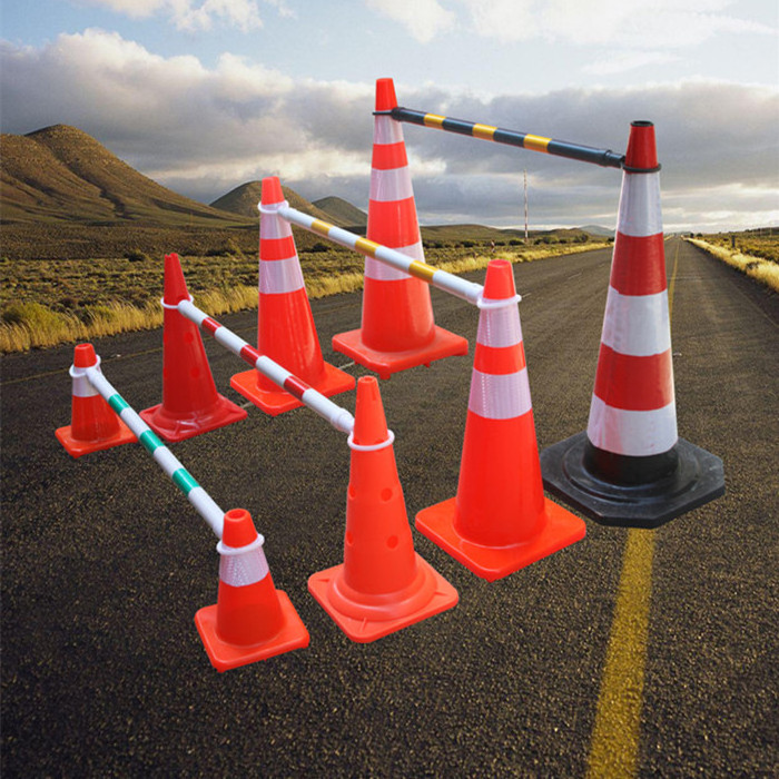 Safety Road Cone Roadsafe Wholesale 30/45/70/75/90cm Orange Traffic Pp Pvc Cone fail-stop safety cone