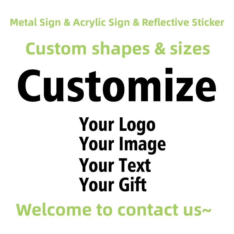 Customized pvc print shape stand aluminum acrylic ATA ADT reflective security yard warning sign sticker with stakes