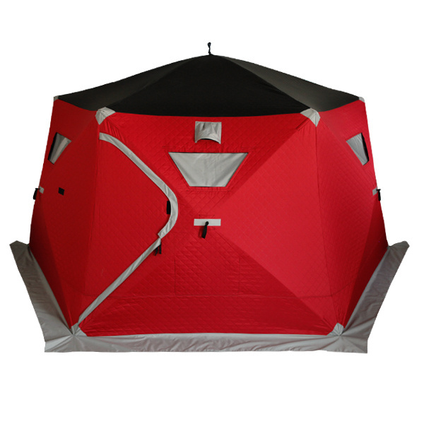 V1560 China factory pop up quick open ice cube winter fishing tent