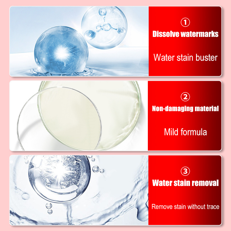 Glass Stain Eraser: Professional Strength Water Mark Remove,Glass cleaning Water stain remover