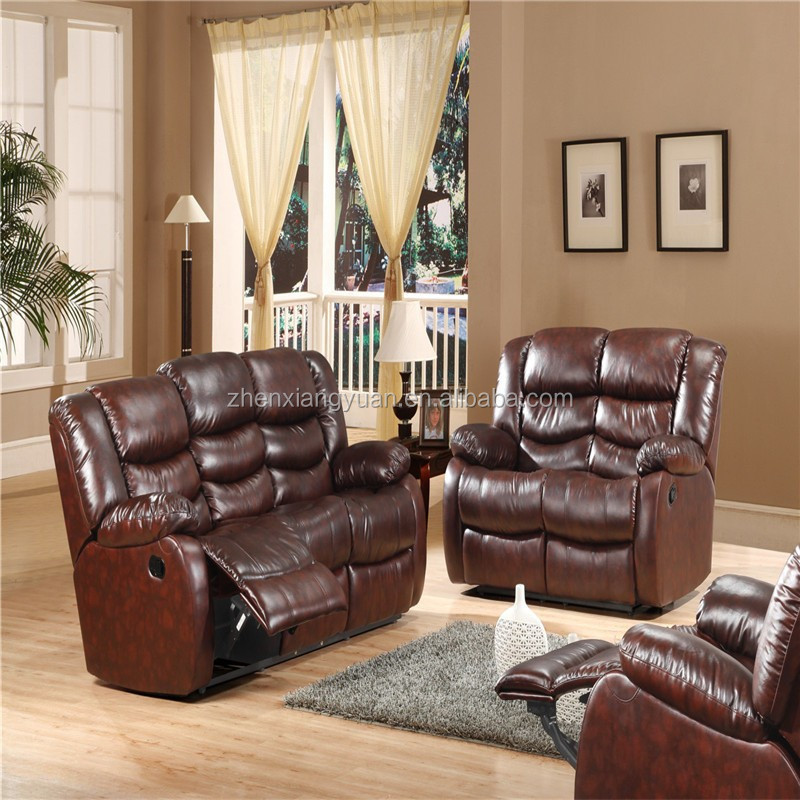 Cosmo style recliner sofa set, lazy boy leather recliner sofa