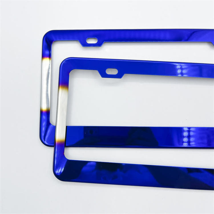 31*16cm Burn Blue Number Licence Plate Cover Holder Frame Car for Jaguar Licence Plate Frame