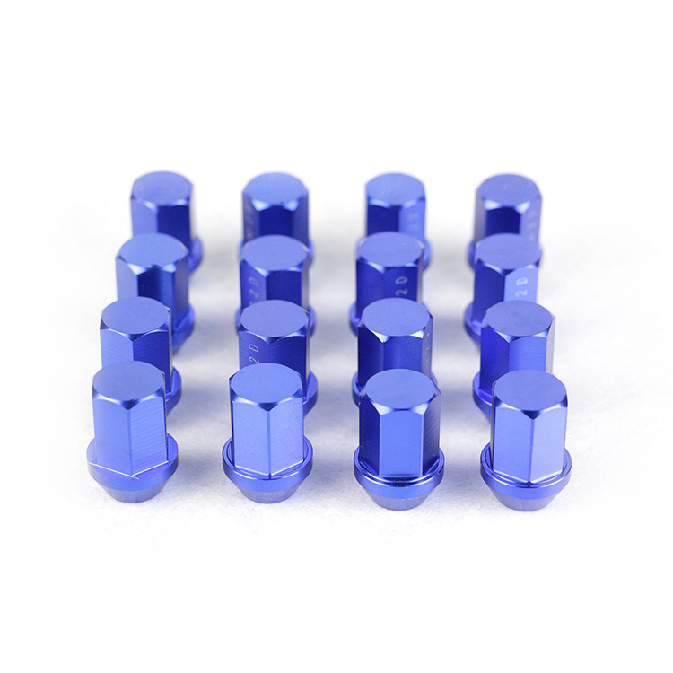 Chinese Supplier Hot Sale Car Wheel Bolt Racing Tire Lock Color Car Wheel Nuts, Wheel Bolt And Nut, Anti Theft Lug Nuts