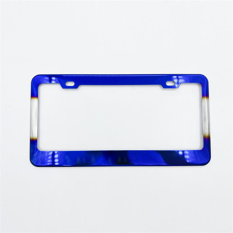 31*16cm Burn Blue Number Licence Plate Cover Holder Frame Car for Jaguar Licence Plate Frame