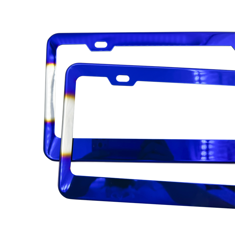 31*16cm Burn Blue Number Licence Plate Cover Holder Frame Car for Jaguar Licence Plate Frame