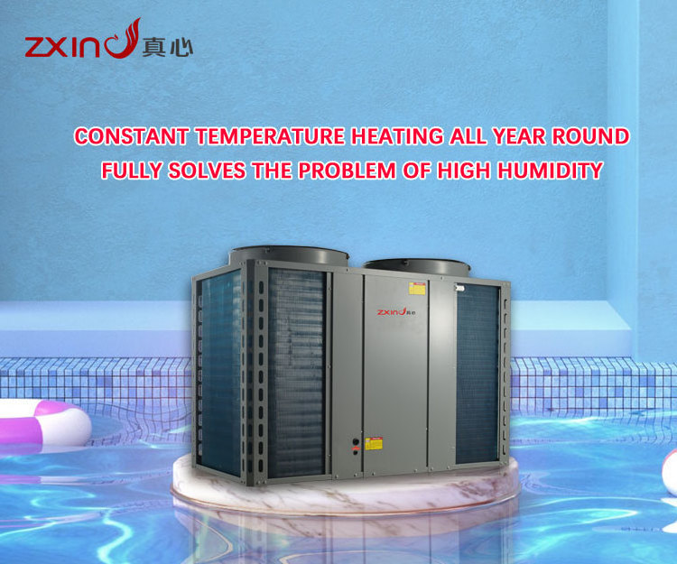 Low Noise Running R32 Inverter swimming Pool Heat Pump and water heater