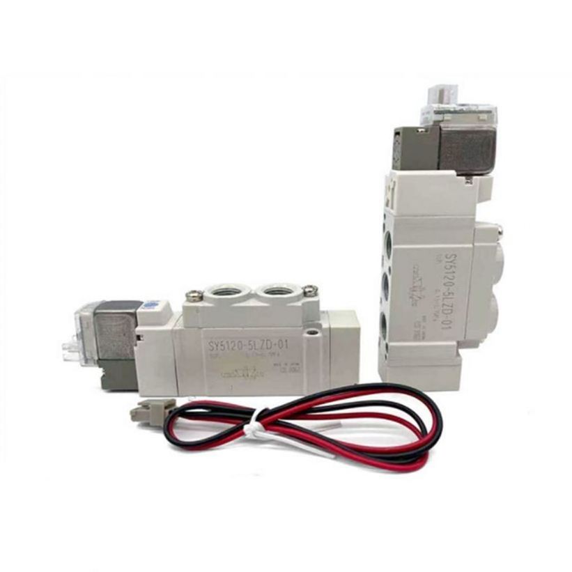 SY5120-5LZD-C6 SMC Type Single Acting SY series Pneumatic Solenoid Valves Pneumatic Air Valves