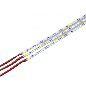 SMD2835 Ultra Thin 4mm Narrow 2835 Led Hard Strip 120Leds 12V 24V Bar Light Cuttable Back Glue Multi Color Led Hard Strip