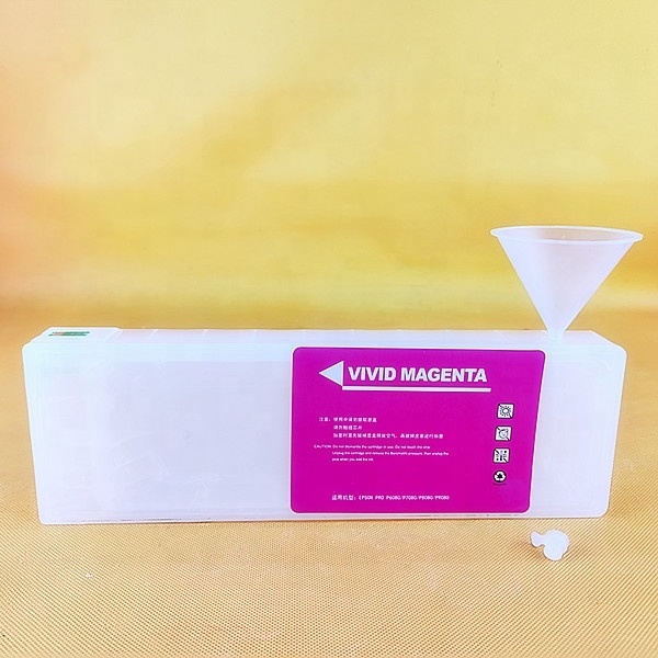 Refillable Cartridge 700ml Used For Epson Surecolor P6000 P6070 P6080 Printer