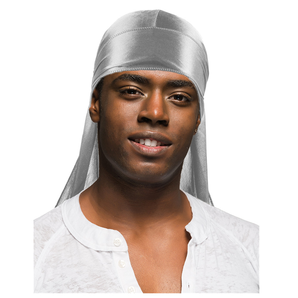 Wholesale Silk Durag Doo Rag Durags For Men silky Du rag Bandana