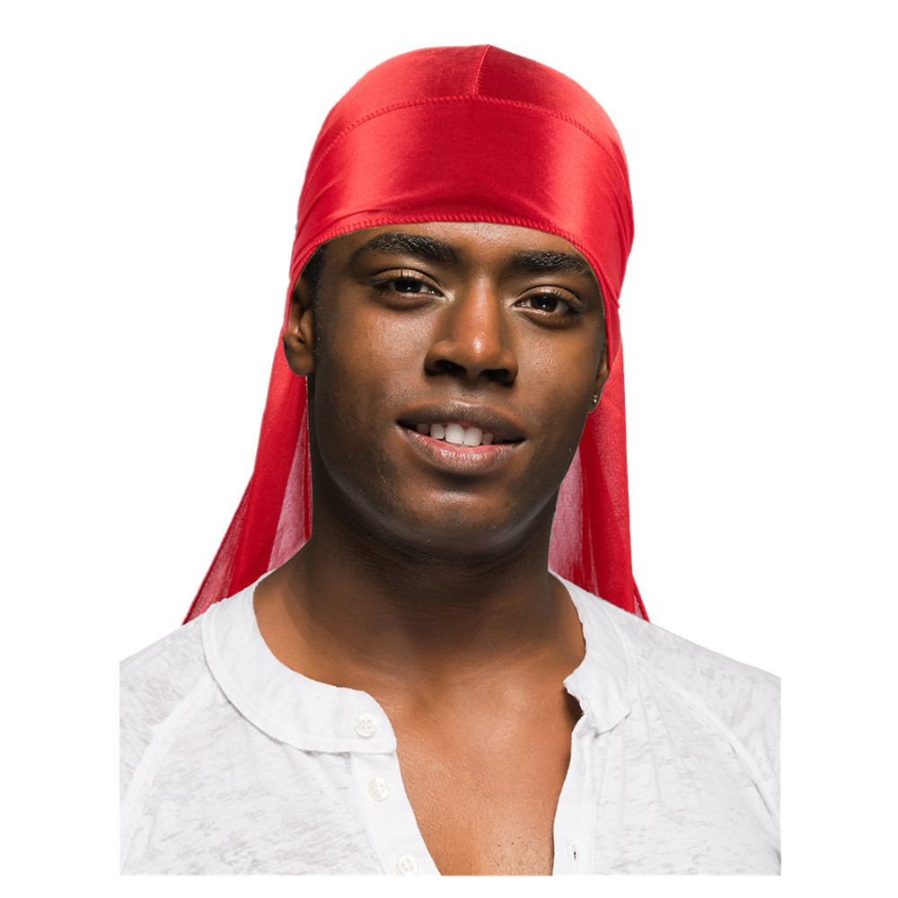 Wholesale Silk Durag Doo Rag Durags For Men silky Du rag Bandana