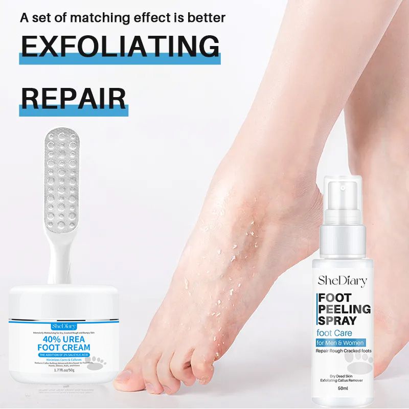 SheDiary Spa Moisturizing Natural Foot Heel Gel Ankles Callus Remover Foot Callus Remover Gel for Feet