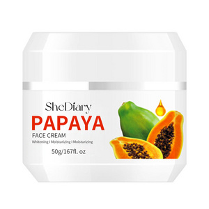 OEM SheDiary Bleaching Whitening Cream With Papaya Extracts Organic Papaya Face Cream Skin Whitening Cream