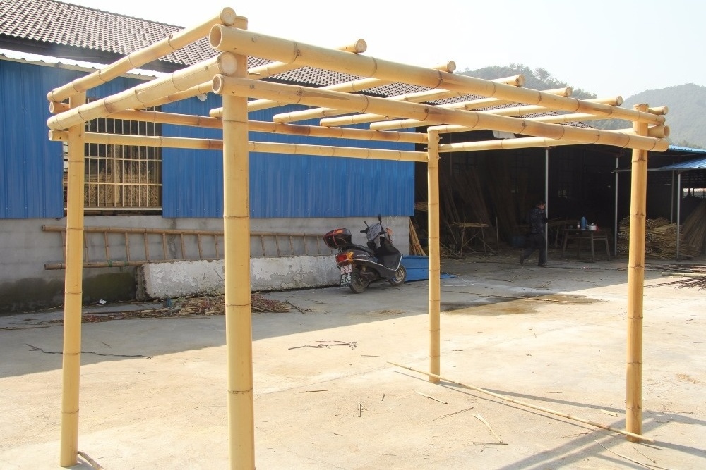 Bamboo Pergola Custom Made Support ! Outdoor Pergola  for Wedding Ceremony, Arches Arbours Pergolas for Sale !