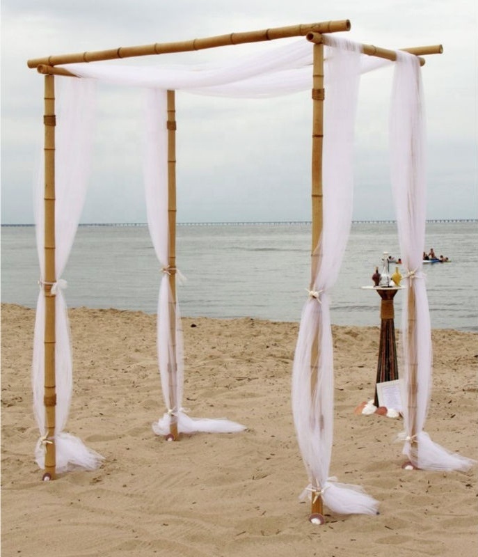 Bamboo Pergola Custom Made Support ! Outdoor Pergola  for Wedding Ceremony, Arches Arbours Pergolas for Sale !