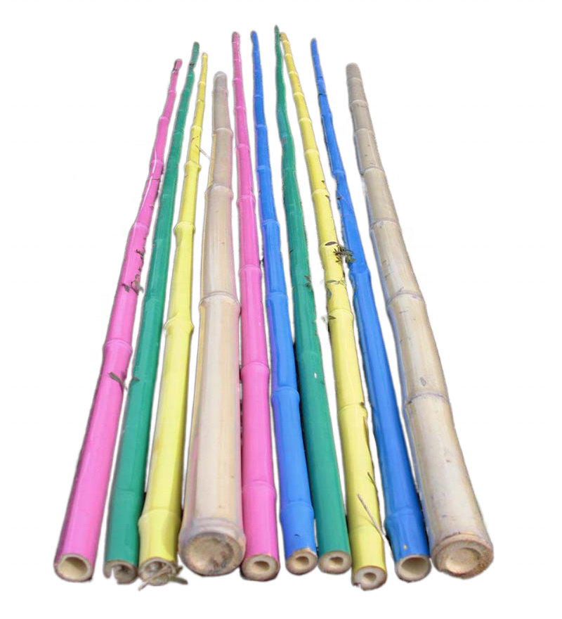 Bamboo Raw Materials, PVC Coat Bamboo Poles