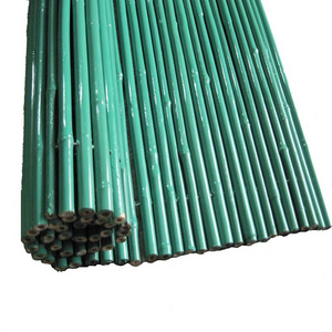 Bamboo fence rolls plastic coat, cheap natural bamboo fence roll pvc coated