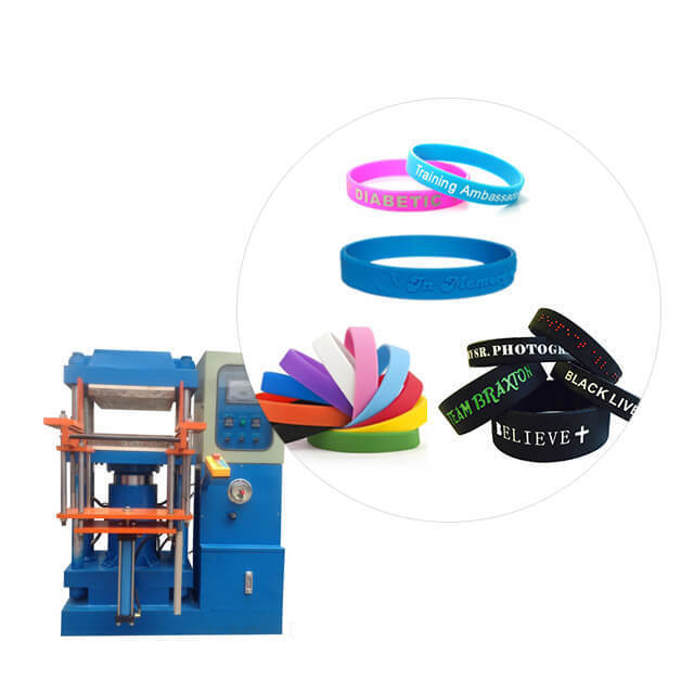 Best Promotion Brand Soft 3D  Rubber Machine To Make Silicone Wristband