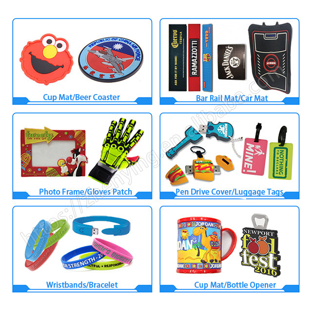 Auto Automatic 4 Colors Patch Soft Rubber Pvc 3D Keychain Silicone Label Dispensing Machine