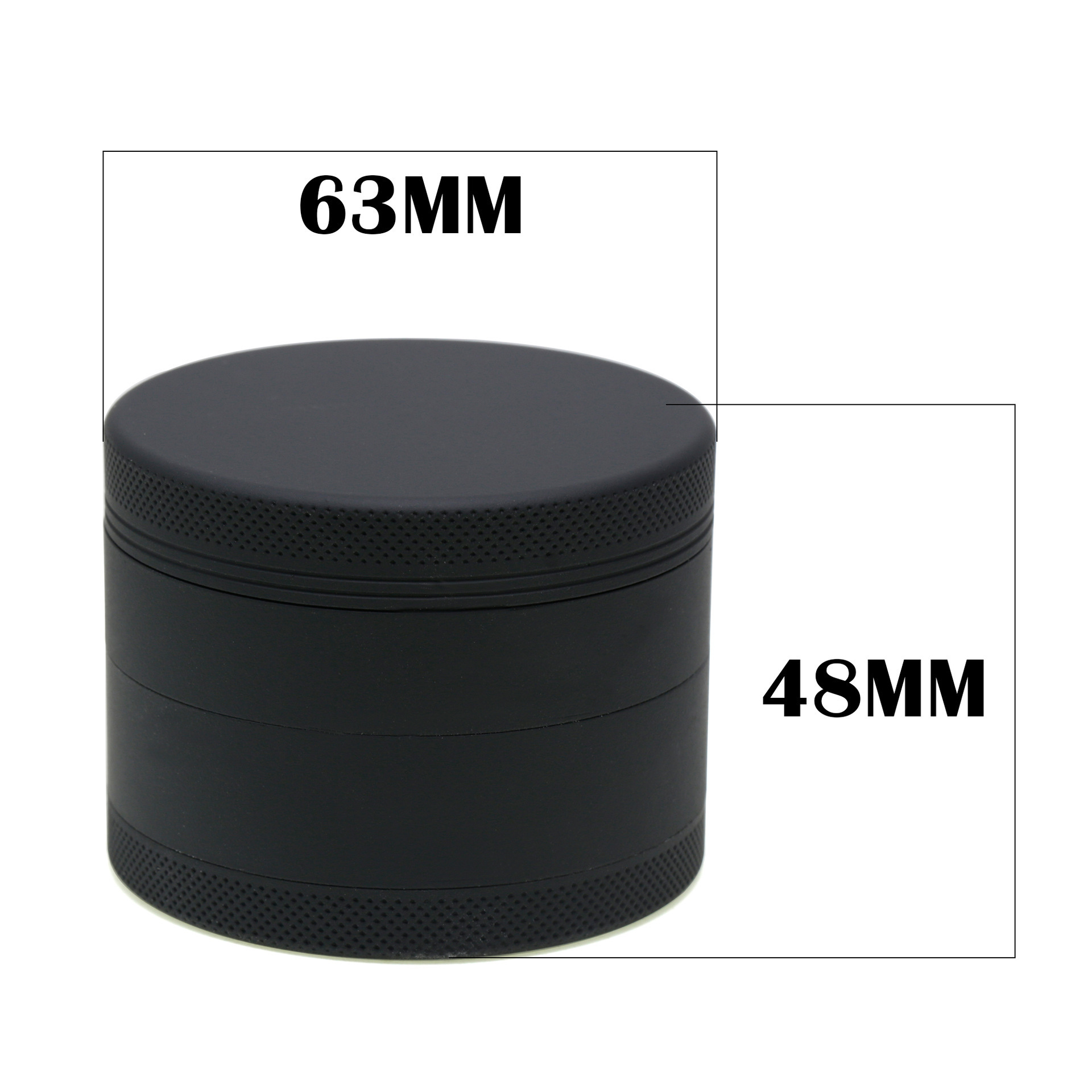 High Quality Ceramic Coating Easy To Clean Aluminum Grinder 40mm 50mm 55mm 63mm Metal Dry Herb Grinder