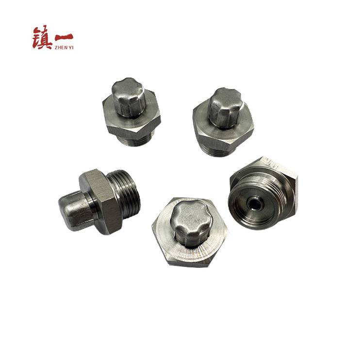 Customized Threaded Anti Corrosion Anti Rust Stainless Steel Marine Gearbox Pressure Vent Valve